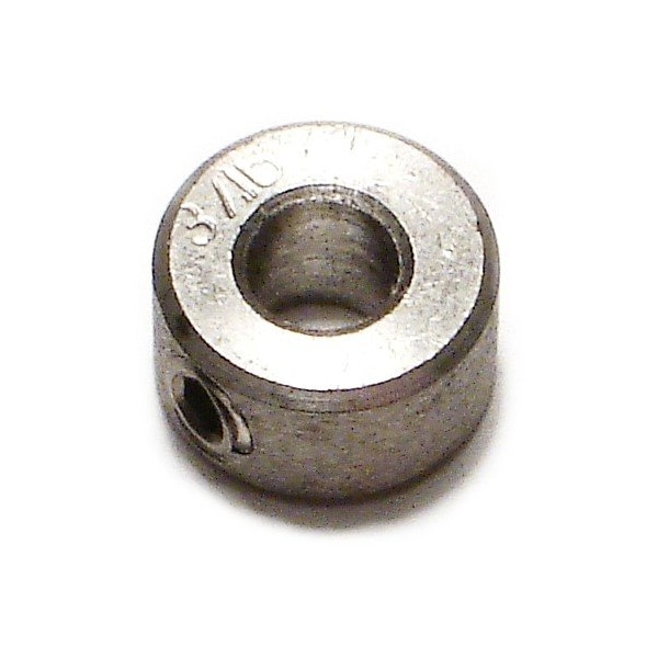 Midwest Fastener 3/16" 18-8 Stainless Steel Shaft Collars 4PK 32462 - main